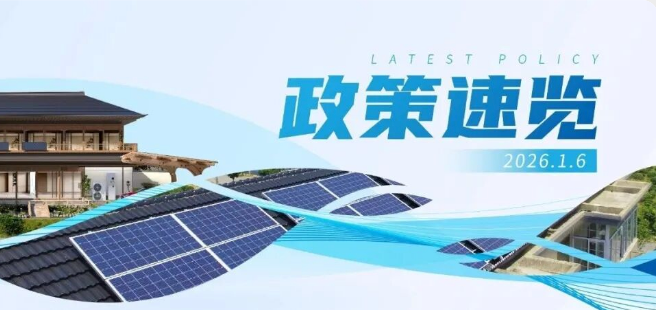 12月政策速览 | 加快绿色低碳转型，推动新能源成为电力装机主体